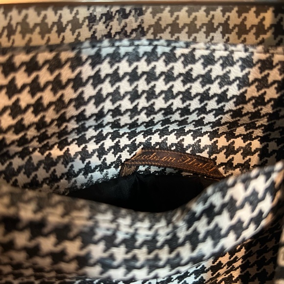 Lamatta leather woman’s suit houndstooth size 8 - Picture 4 of 13